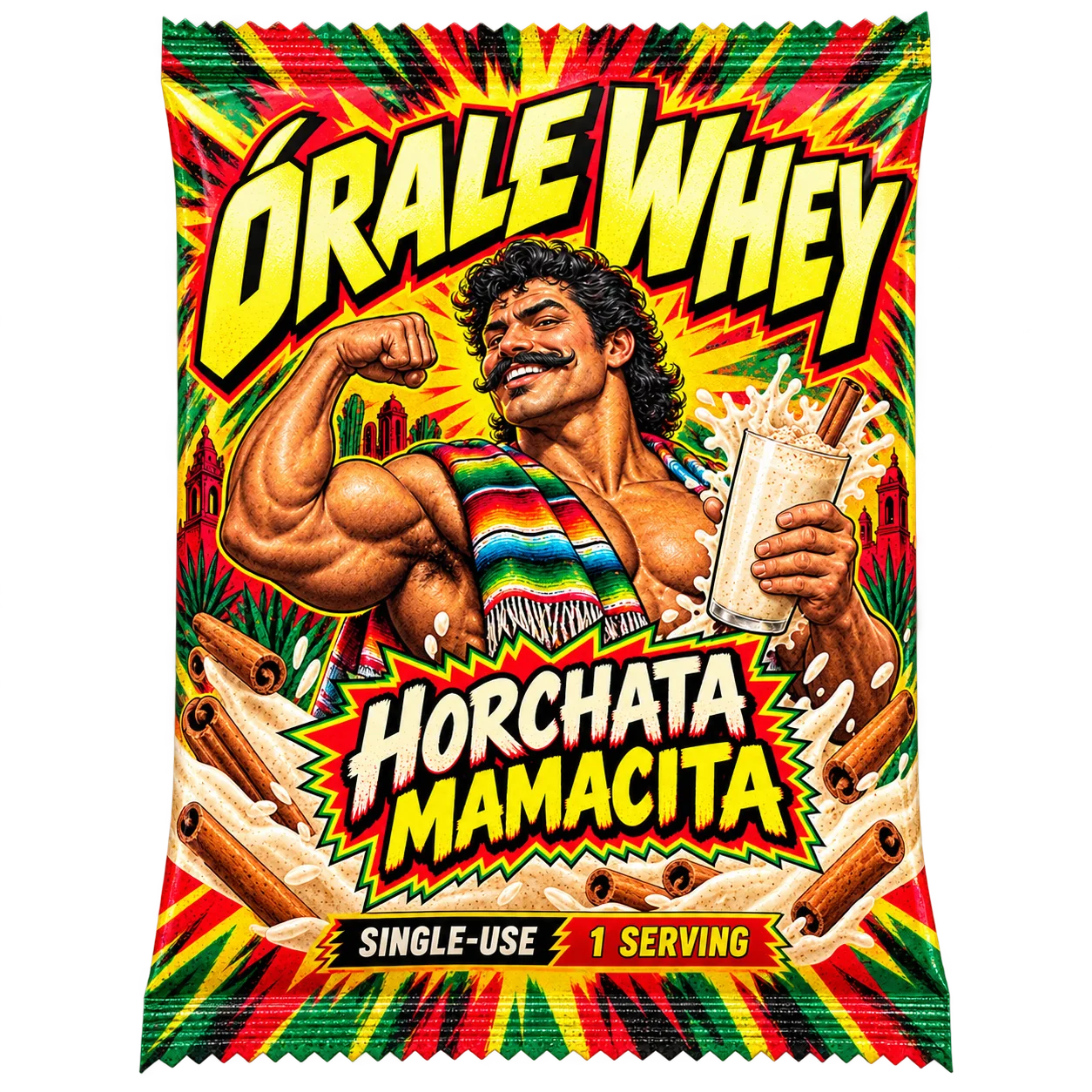 Órale Whey Horchata Mamacita packaging